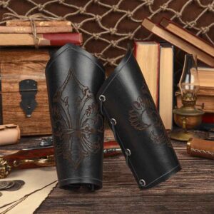 Pirate's Fleur de Lis Arm Bracers