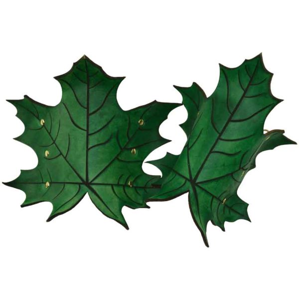 Elven Leaf Wrist Bracers