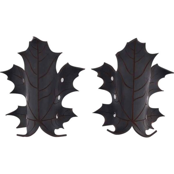 Elven Leaf Wrist Bracers