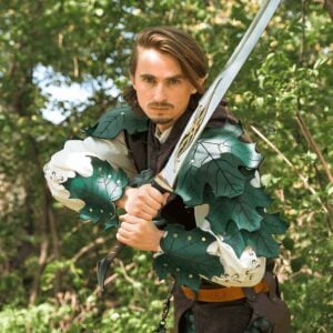 Elven Leaf Wrist Bracers