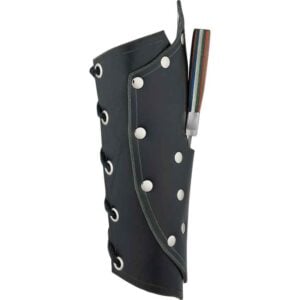 Shield Arm Bracers with Daggers