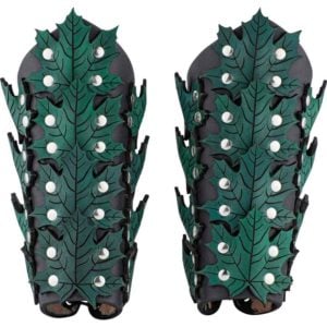 Scaled Leaf Arm Bracers