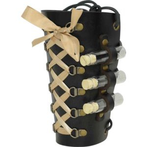 Ladies Steampunk Bracer with Vials