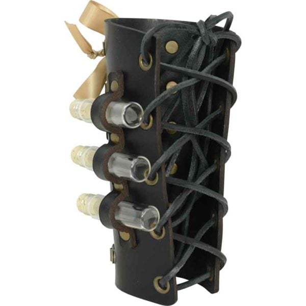 Ladies Steampunk Bracer with Vials