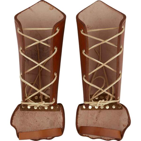 Warriors Leather Demi-Gauntlets