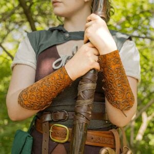 Elven Swirl Arm Bracers