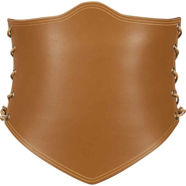 Side Lacing Leather Waist Cincher