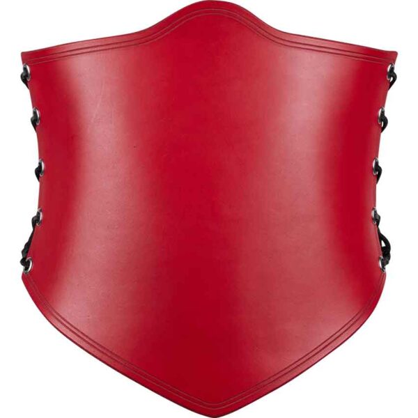 Side Lacing Leather Waist Cincher