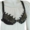 Spiked Leather Bra