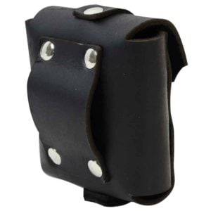 Small Gothic Leather Belt Pouch