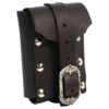 Medium Gothic Leather Belt Pouch