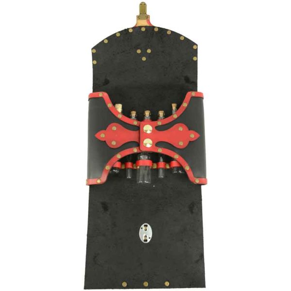 Alchemist Pouch with Glass Vials