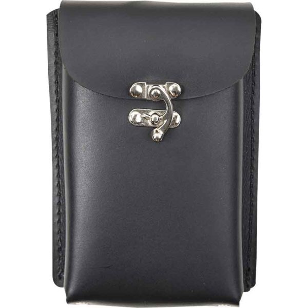 Leather Phone Holder with Clasp