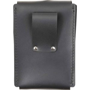 Leather Phone Holder with Clasp