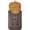 Viking Leather Phone Holder with Clasp