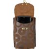 Steampunk Leather Phone Holder with Clasp