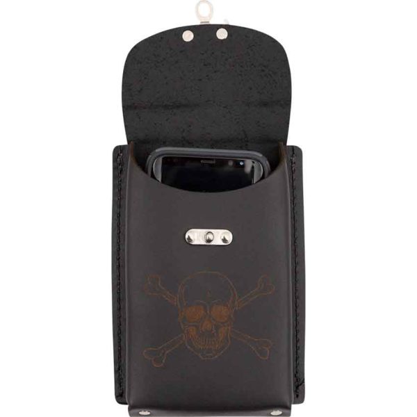 Pirate Leather Phone Holder