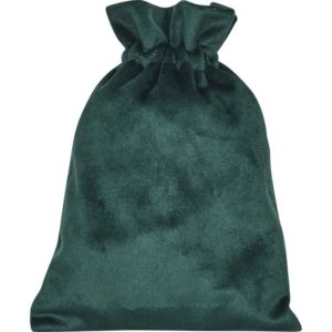 Green Velvet Pouch