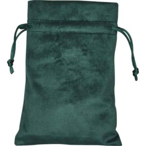 Green Velvet Pouch