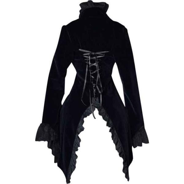 Gothic Velvet Tailcoat Jacket