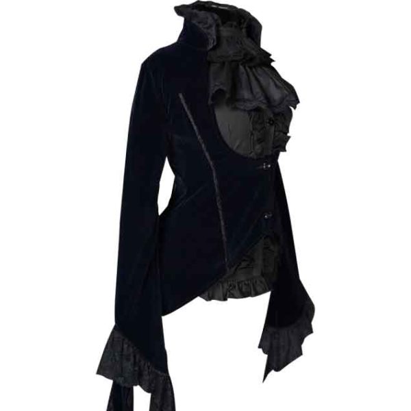 Gothic Velvet Tailcoat Jacket