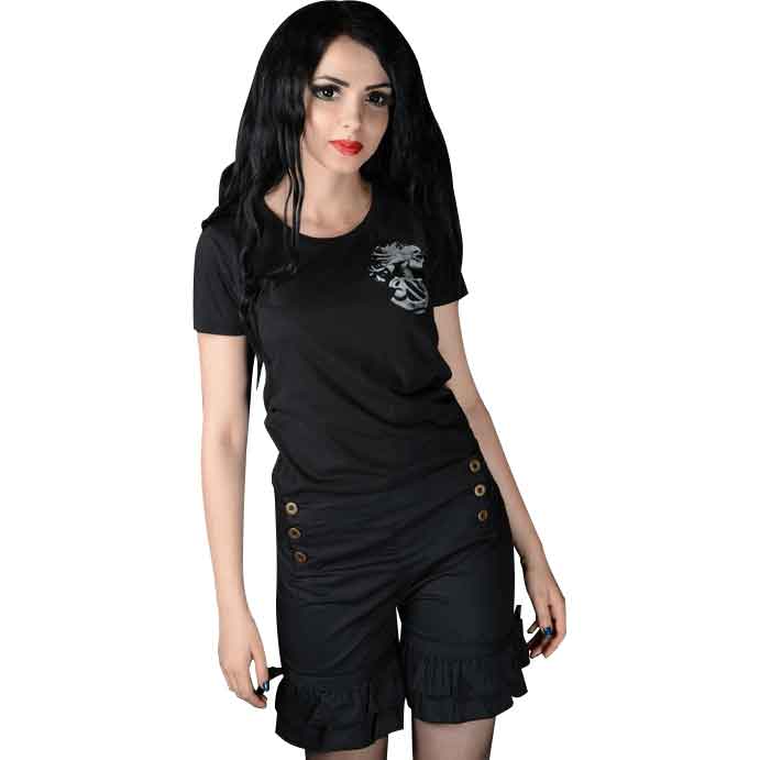 gothic cargo shorts
