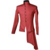Red Gothic Officer Shirt