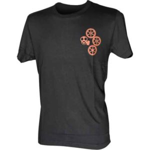 Mens Steampunk Gears T-Shirt