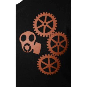 Mens Steampunk Gears T-Shirt