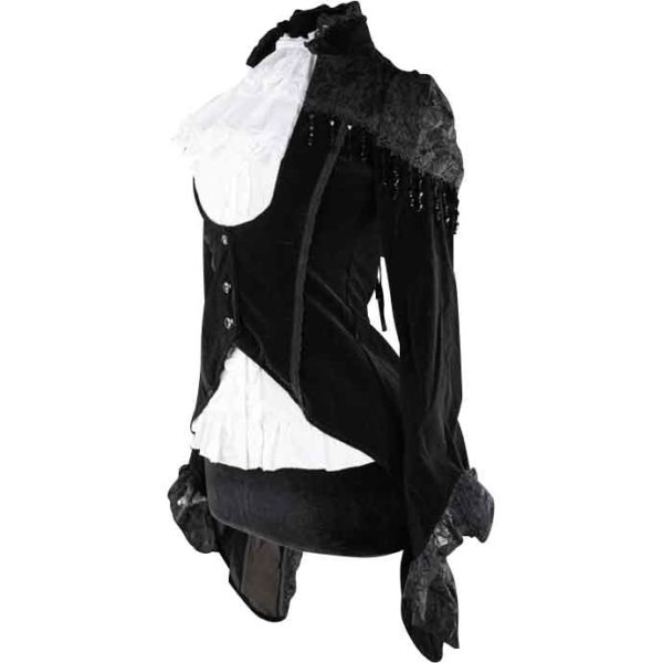 Black Gothic Victorian Tailcoat Jacket