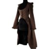 Brown Steampunk Elegant Aristocrat Coat