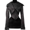 Black Brocade Evil Queen Jacket