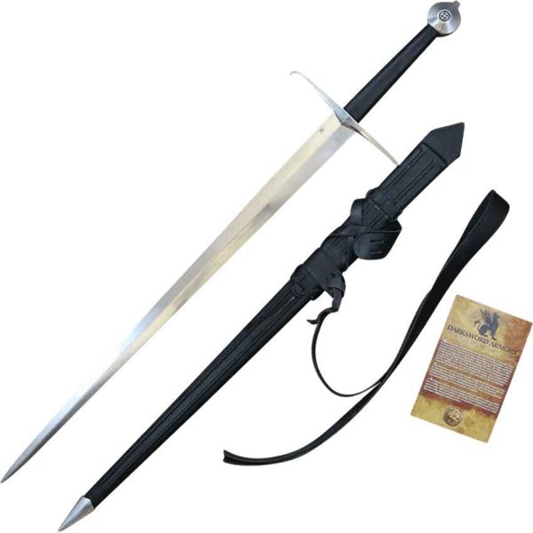 Black Prince Sword With Scabbard