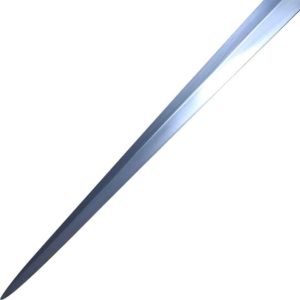 Two Handed Gothic Sword With Scabbard