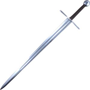 Two Handed Templar Sword With Scabbard