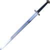 Two Handed Viking Sword With Scabbard