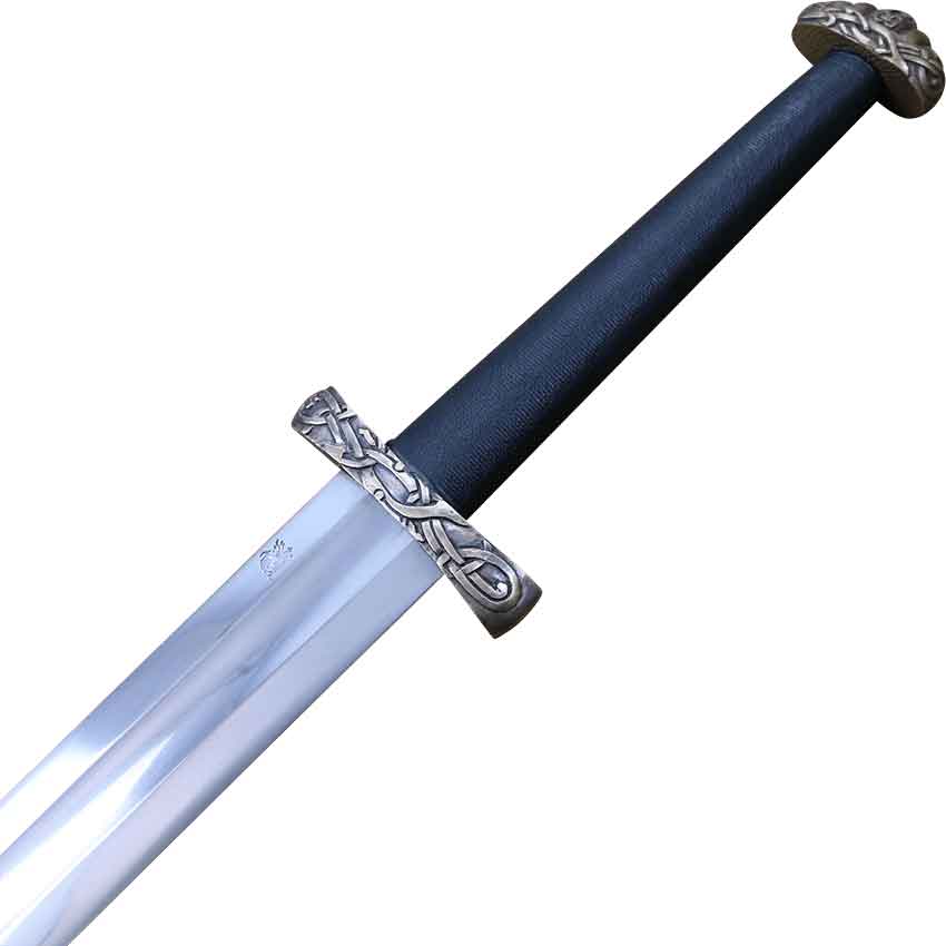 Two Handed Viking Sword With Scabbard
