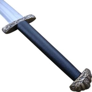 Two Handed Viking Sword With Scabbard