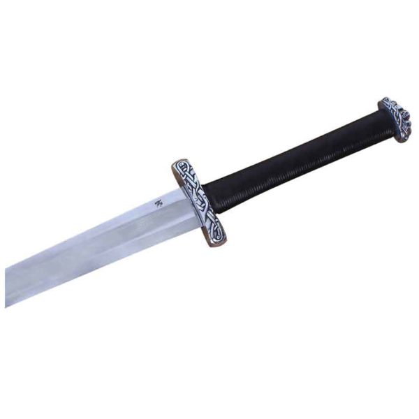 Two Handed Viking Sword With Scabbard