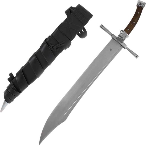 The Messer Sword With Scabbard and Belt