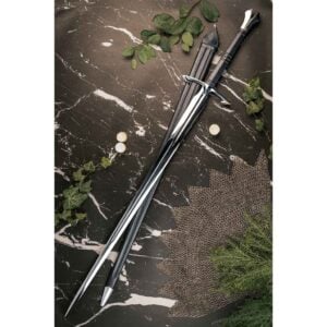 Black Death Sword With Scabbard