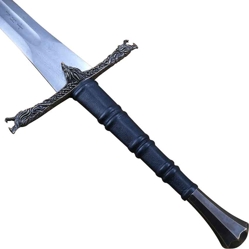 Eindride Lone Wolf Sword With Scabbard and Belt