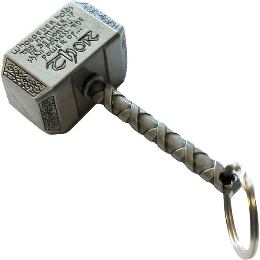 Thor Hammer Keychain