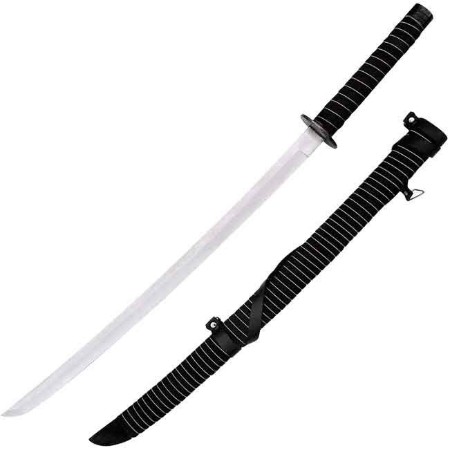 Tilfredsstille svovl pære Samurai Katana with Sheath