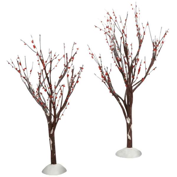 Winter Berry Trees - Village Landscapes and Trees by Department 56