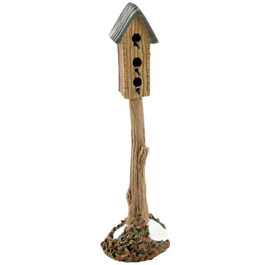Woodland Birdhouse Accessory Buildings and Figurines by Department 56