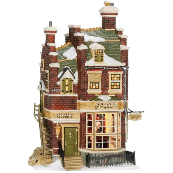 Scrooge and Marley's Counting House - Dickens A Christmas Carol by Department 56