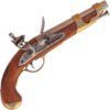 Brass 1800 French Cavalry Flintlock Pistol