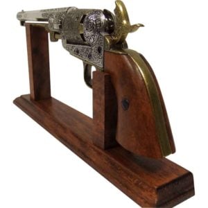 1851 Engraved Navy Revolver Brass