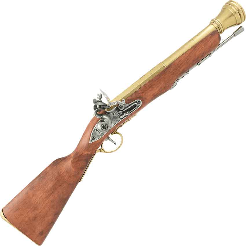 18th Century English Blunderbuss Brass